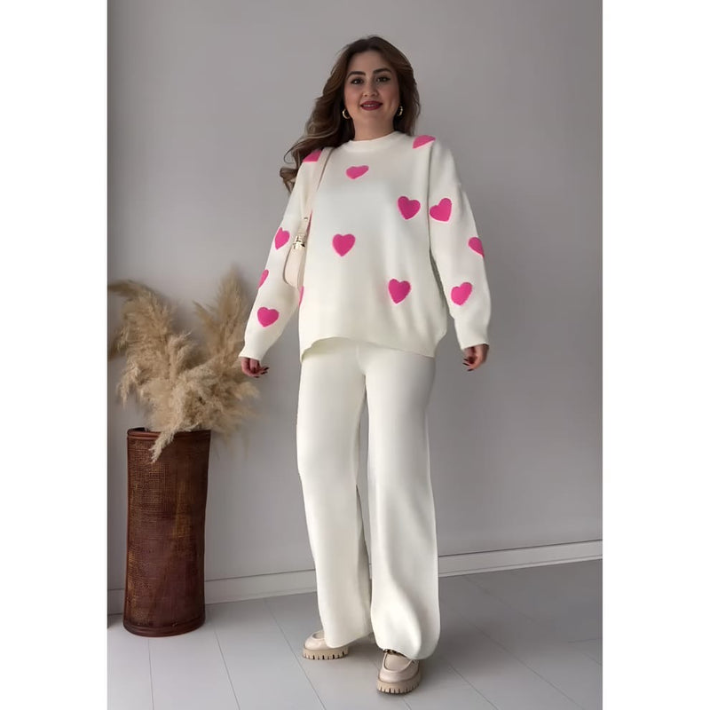 Heart track suit