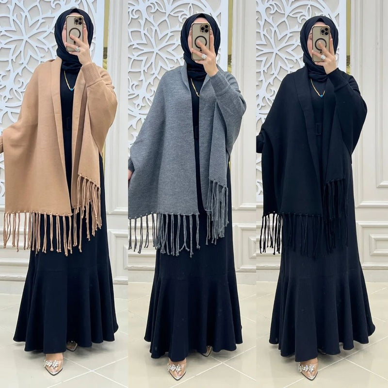 Women Sleeves style shawl